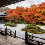 Kyoto Gardens: A Complete Guide to Visiting Japan’s Best Traditional Kyoto gardens rock garden with raked white gravel and moss islands