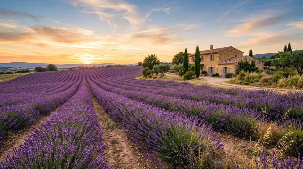 Lavender fields in Provence, one of the top things to do in France during summer