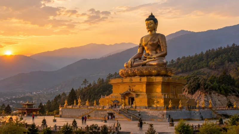 Buddha Dordenma statue, one of the best things to do in Bhutan near Thimphu