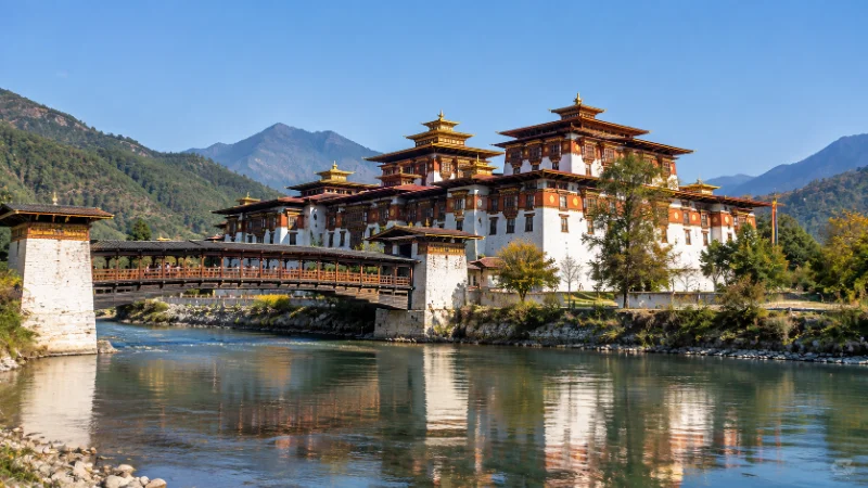 Punakha Dzong, one of the top things to do in Bhutan