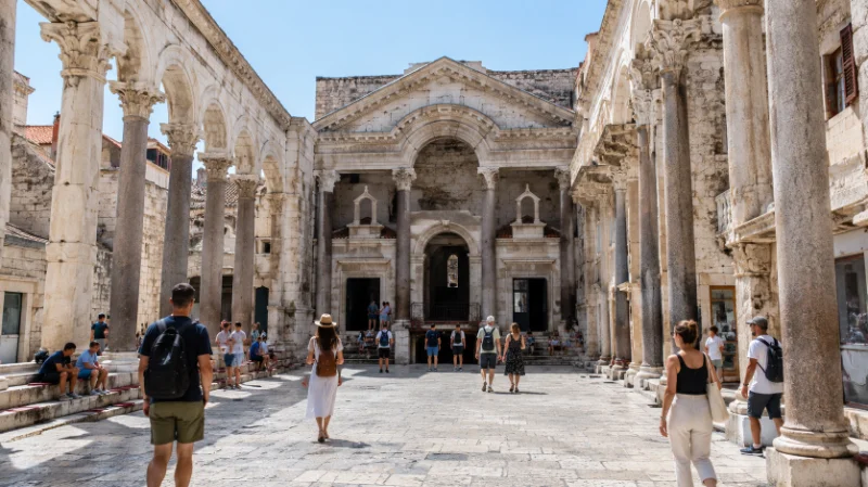 things to do in Croatia Diocletian's Palace Split