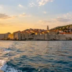 what to do in Croatia coastal old town view from the sea