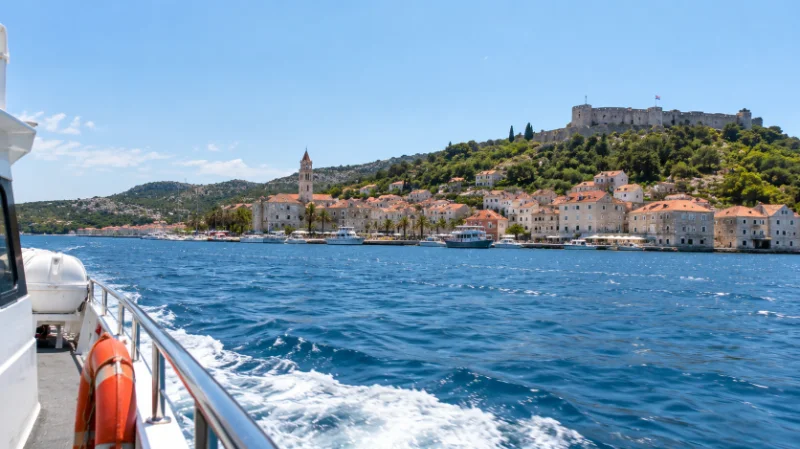 Croatia island hopping ferry to Hvar